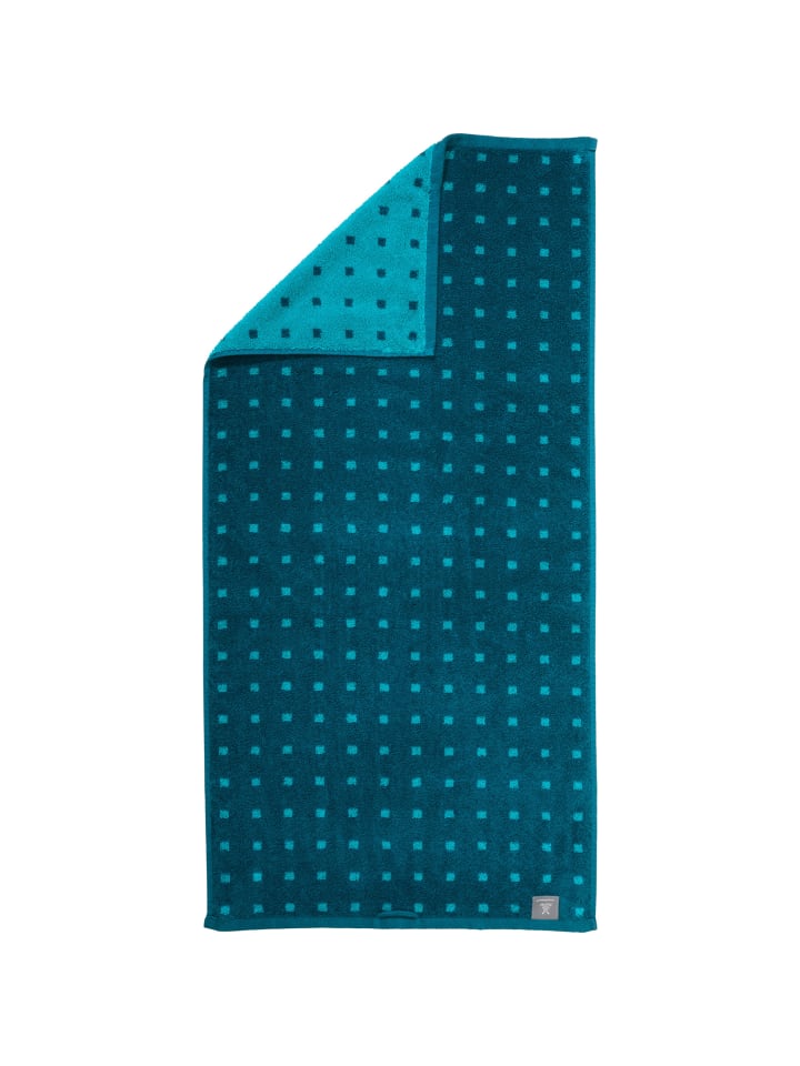 Erwin Müller Frottier, Jacquard Handtuch 4er-Pack Sigmaringen in türkis günstig kaufen 50 x 100 cm