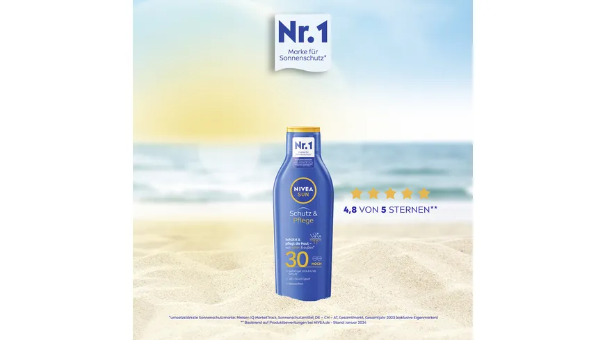 NIVEA SUN Sonnenmilch LF30 250 ml