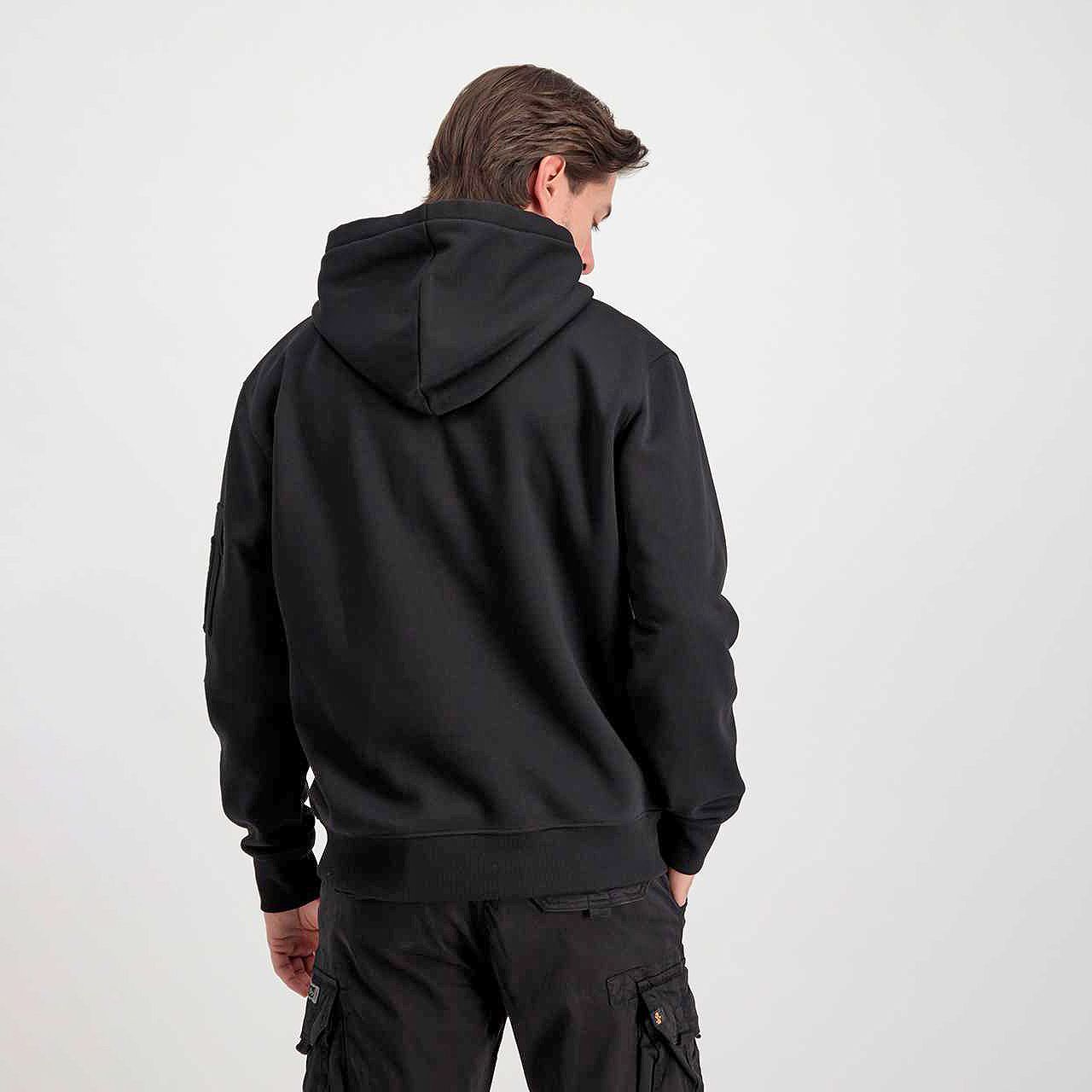 Half Logo Foam Hoody