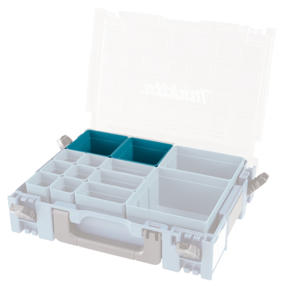Makita Zubehör 191X95-9 Einschubfach 100x100mm für Mbox Organizer Mbox