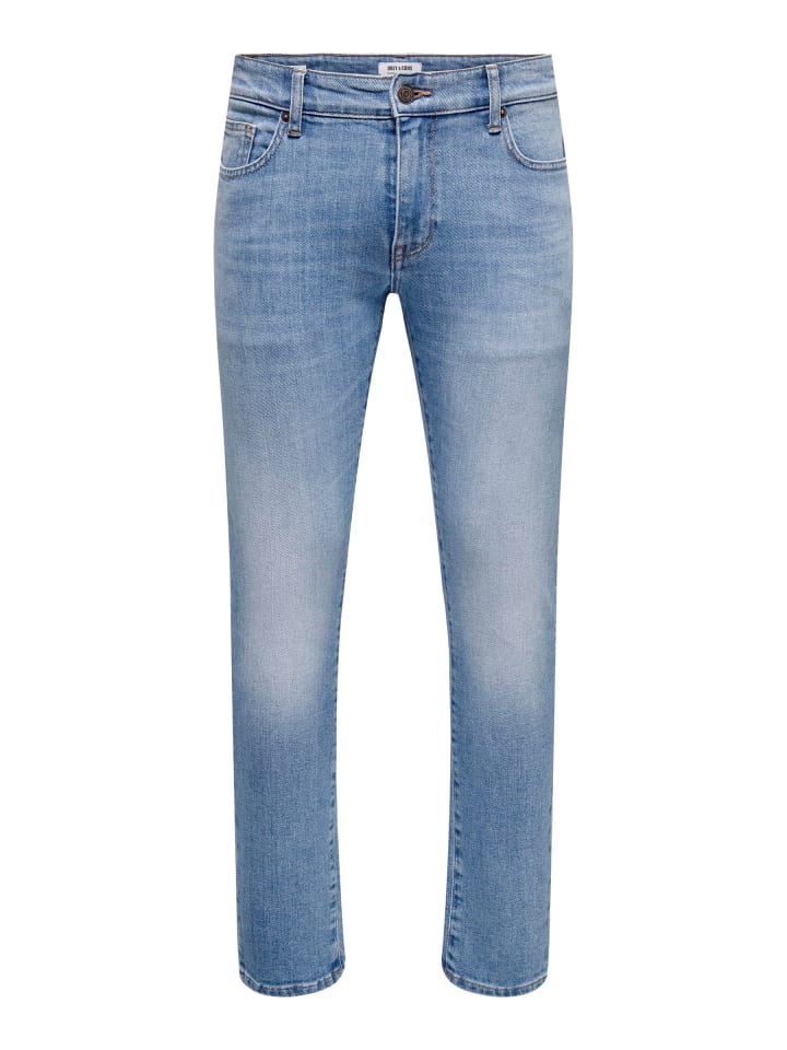 Only&Sons Jeans Slim Fit Denim Pants in Hellblau günstig kaufen