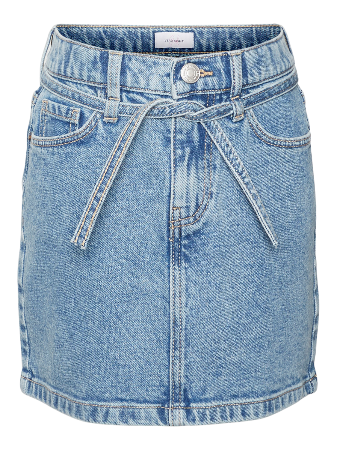 VMFLORA Mittlere Taille Kurzer Rock