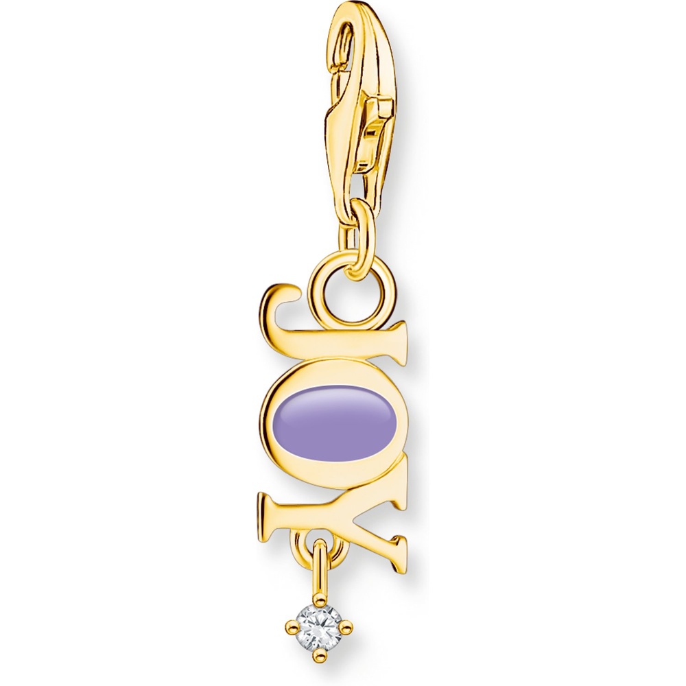 Thomas Sabo Charm 925 Argent, Émail Pendentif
