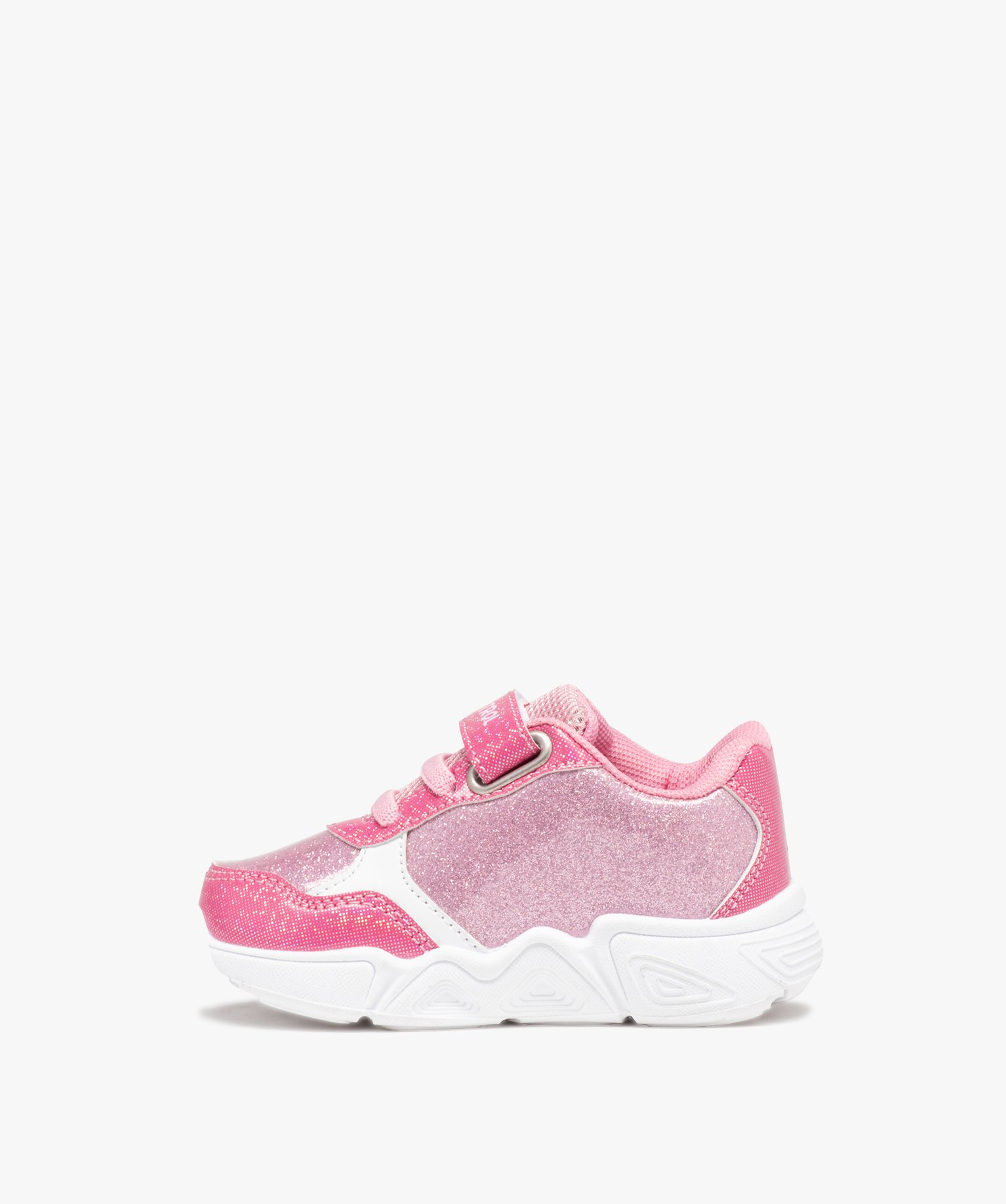 Baskets bébé fille à semelle lumineuses – Pat Patrouille rose | GEMO