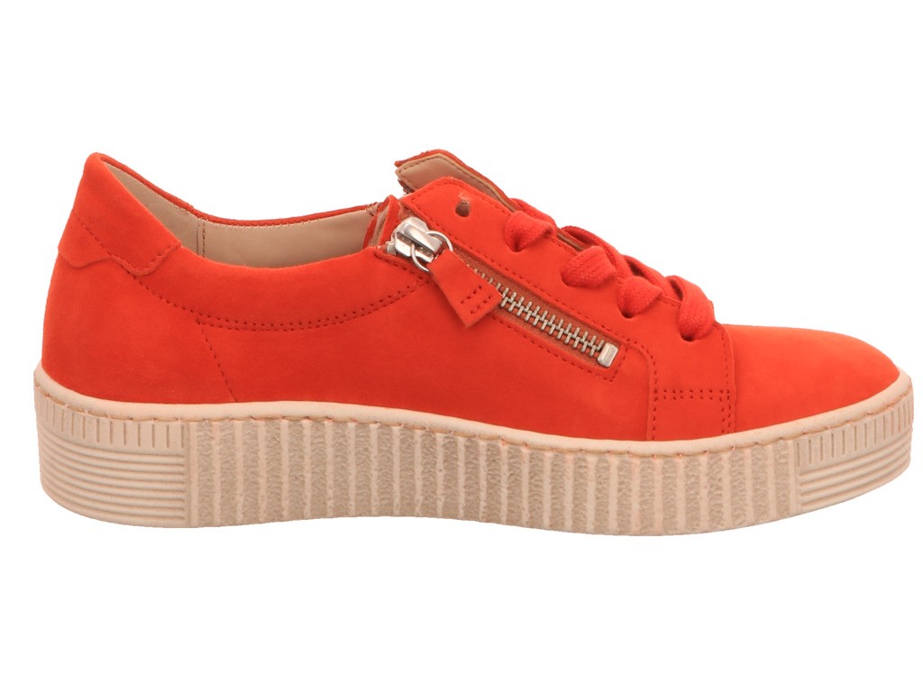 GABOR Freizeit Schnürer orange Gabor Fashion Sneaker low 43.334.33 oran