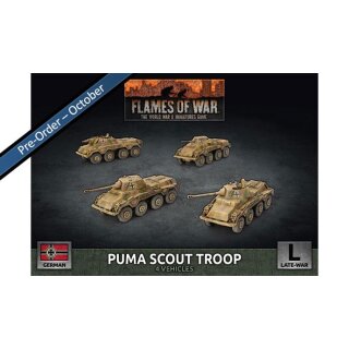 Puma Scout Troop (x4 Plastic)