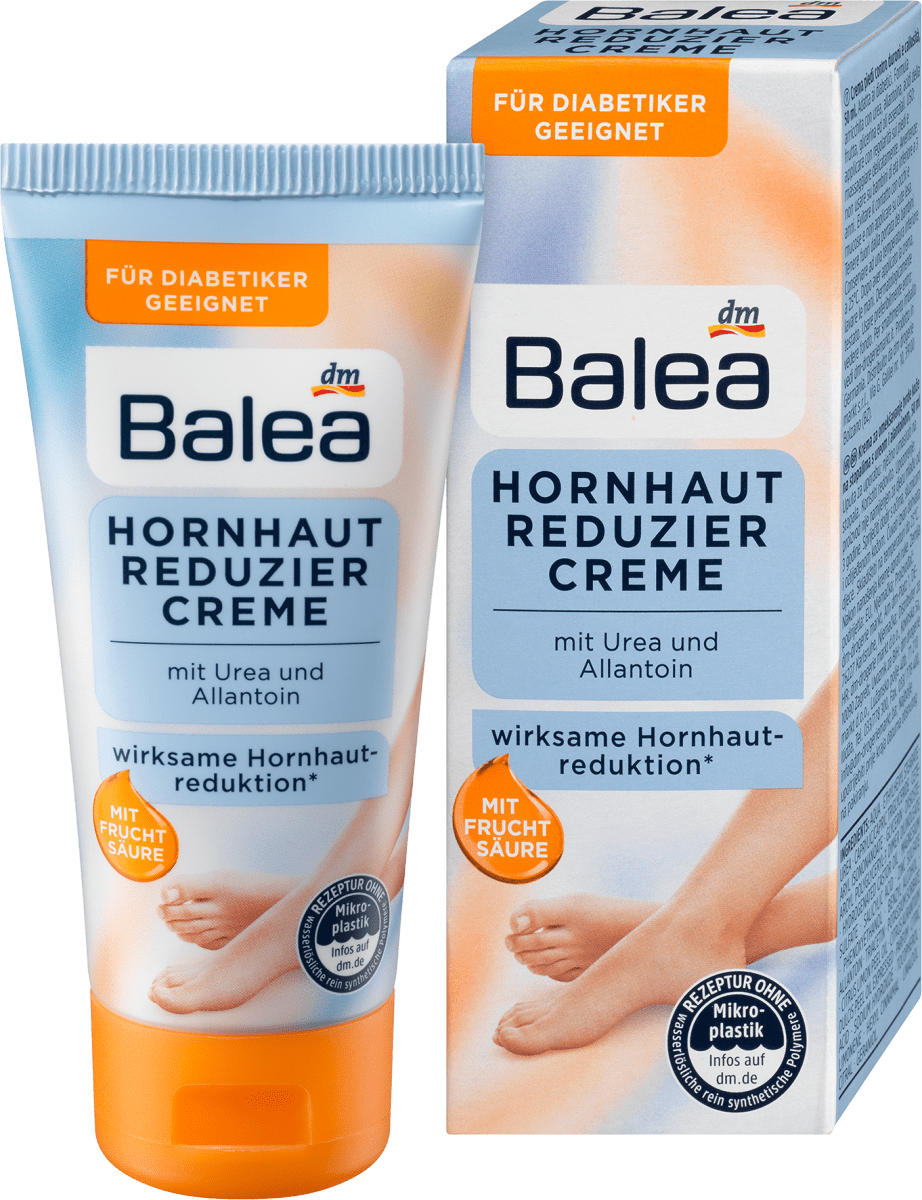 Fußcreme, Hornhaut Reduzier Creme mit Urea & Allantoin, 50 ml