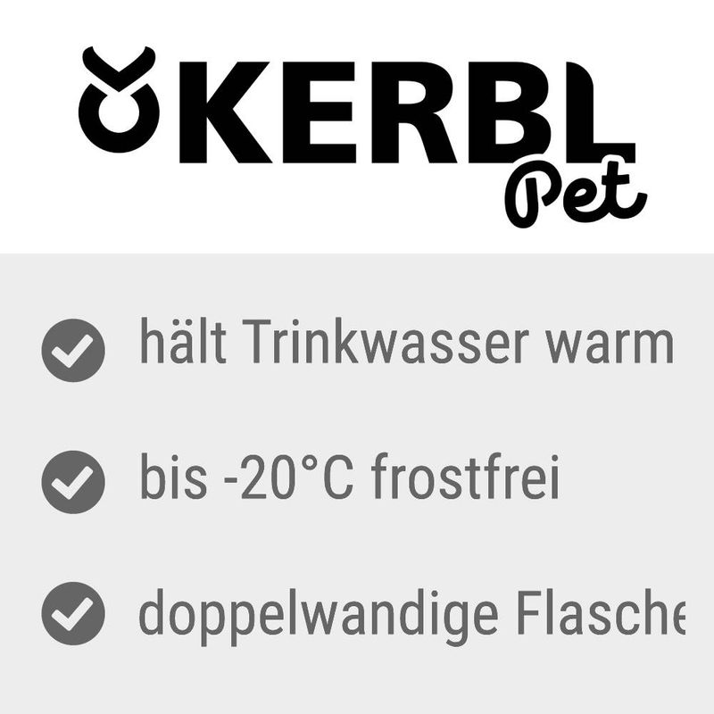 Kerbl Pet beheizbare Kleintiertränke NoFrost Superior 2.0 | bitiba