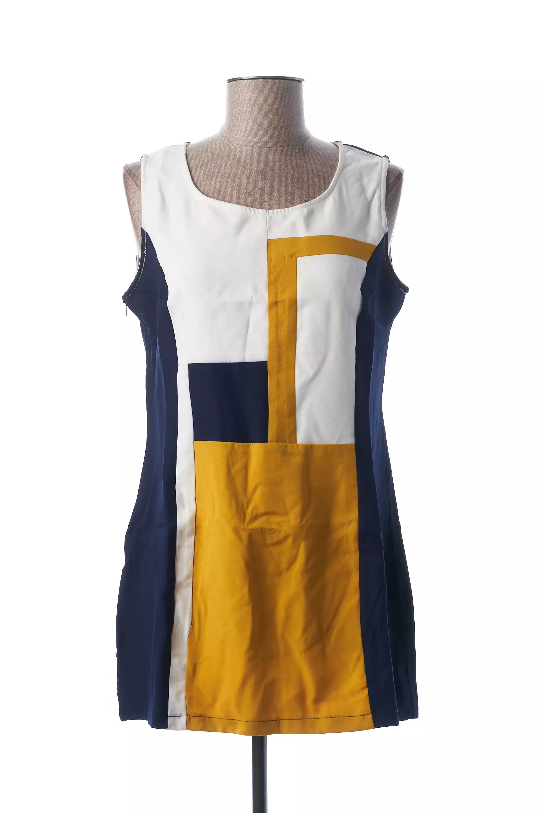 L33 Robes Courtes Femme couleur bleu