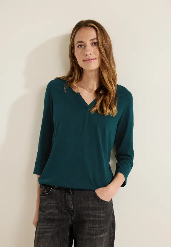 CECIL Tunikashirt in Unifarbe