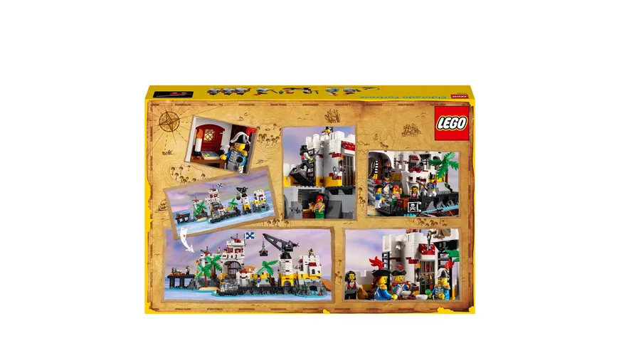 LEGO Icons 10320 Eldorado-Festung, Burg und Piratenschiff, Modellbausatz