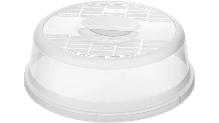 rotho Basic Mikrowellenabdeckhaube, Ø 26,5 cm