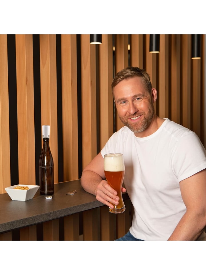 Taste Hero Flaschenaufsatz - Bier-Aufbereiter - 3er-Set - weiß günstig kaufen onesize