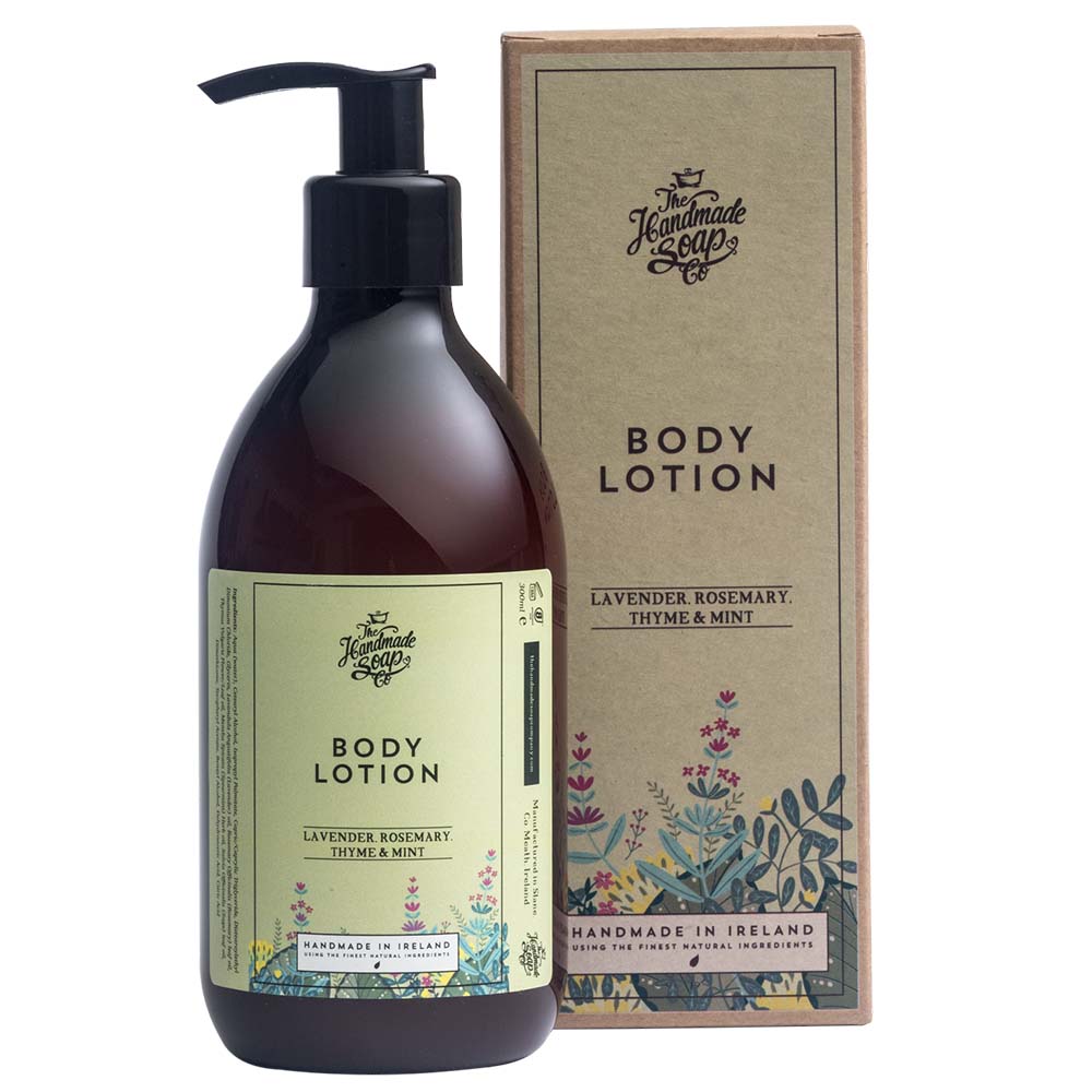 The Handmade Soap Lavender, Rosemary & Mint Body Lotion 300 ml