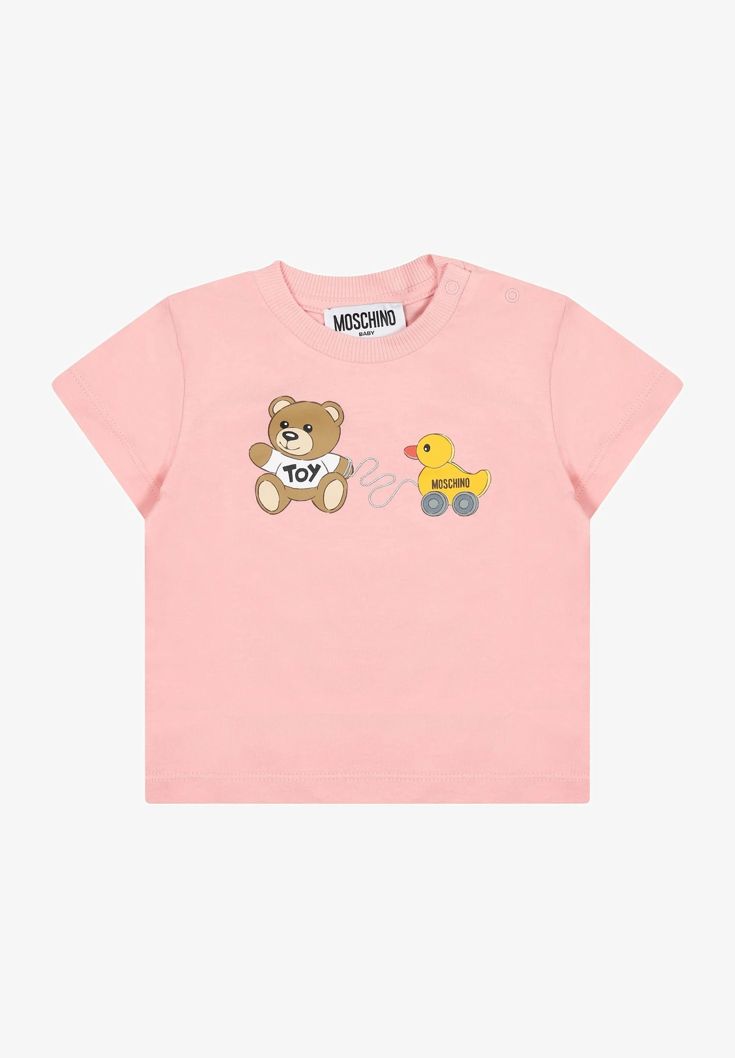 MOSCHINO CON LOGO - Camiseta estampada