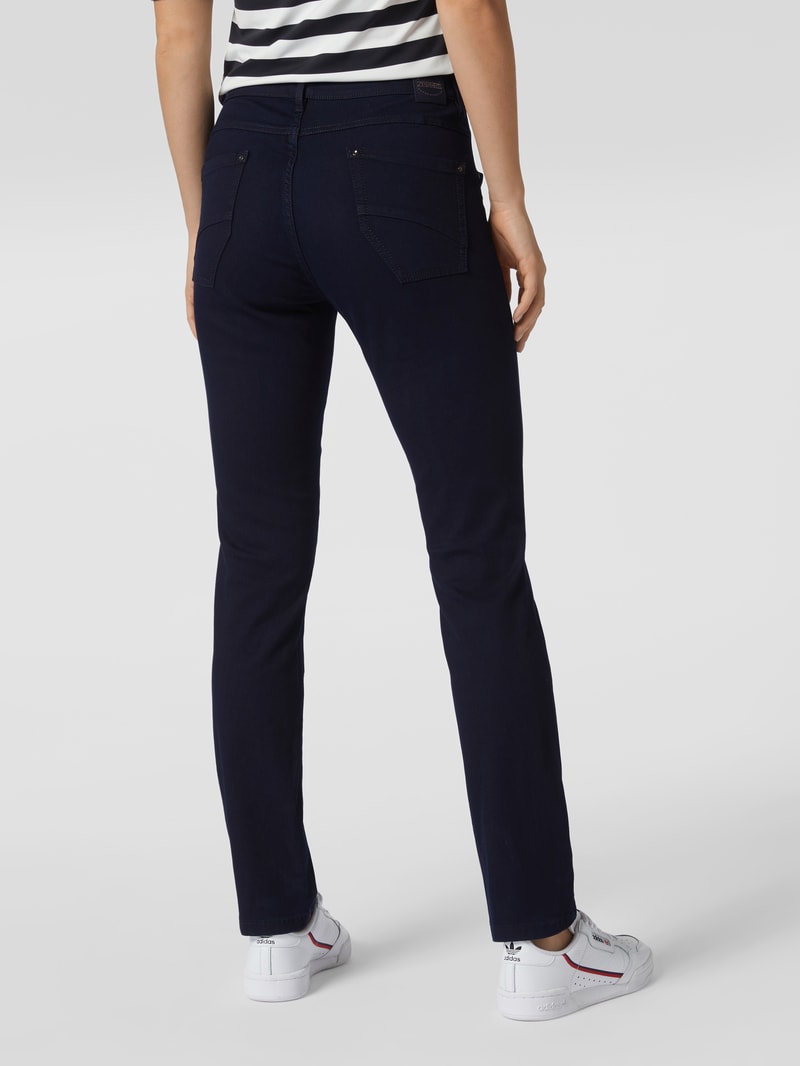 Jeans mit Stretch-Anteil Modell 'Twigy' in dunkelblau