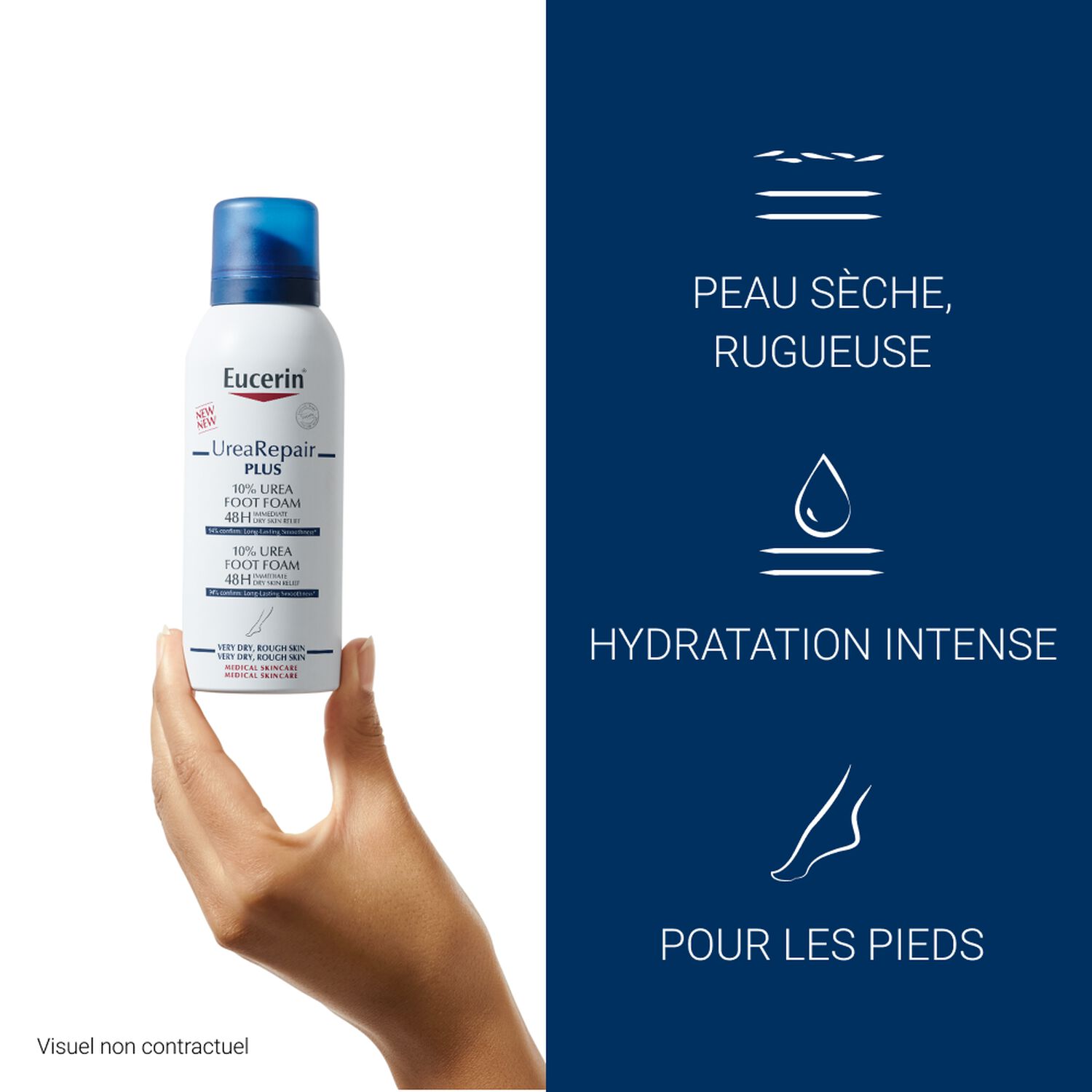 Eucerin Urea Repair Plus Mousse Pieds 10% d'Urée