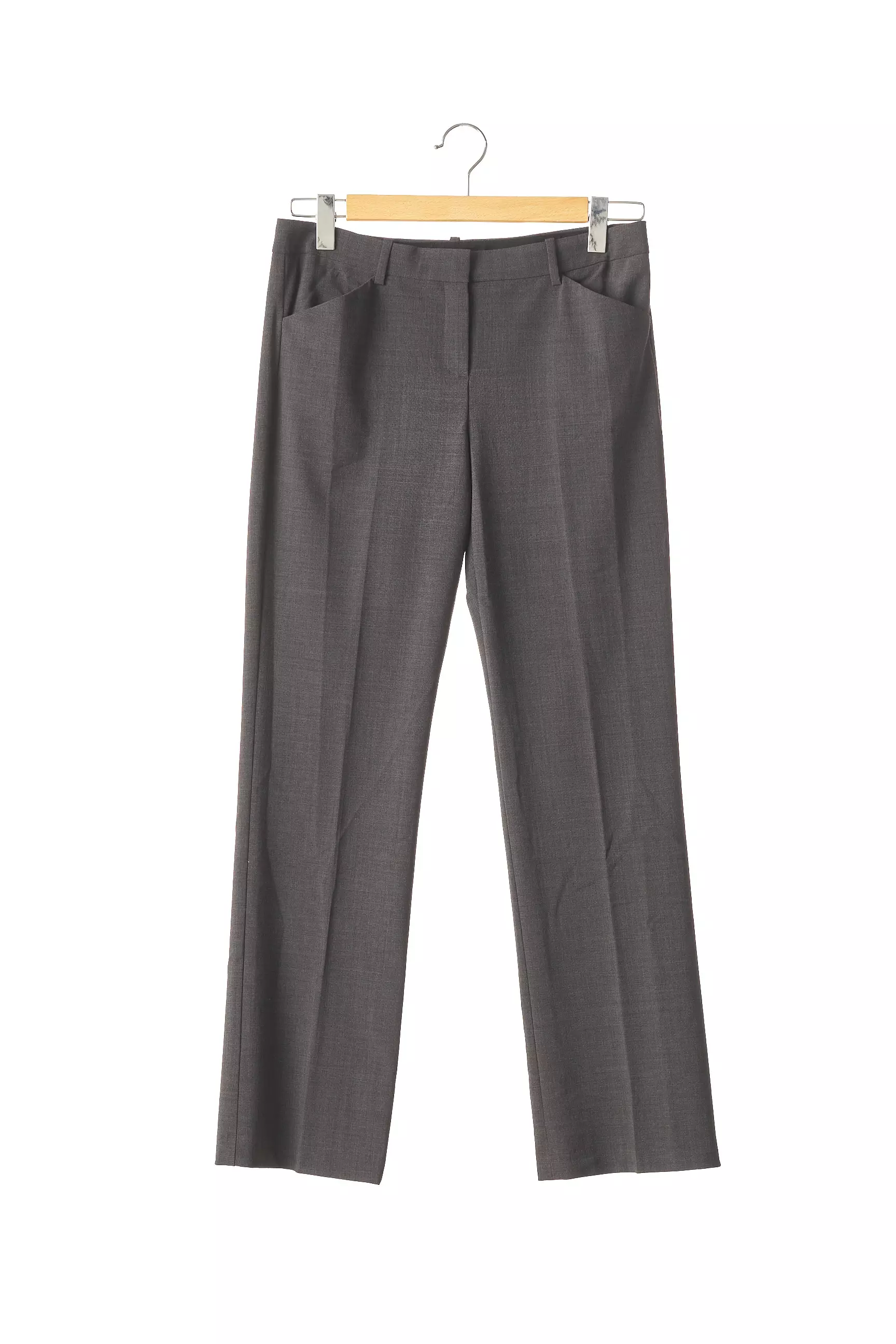 Theory Pantalons Droits Femme couleur gris