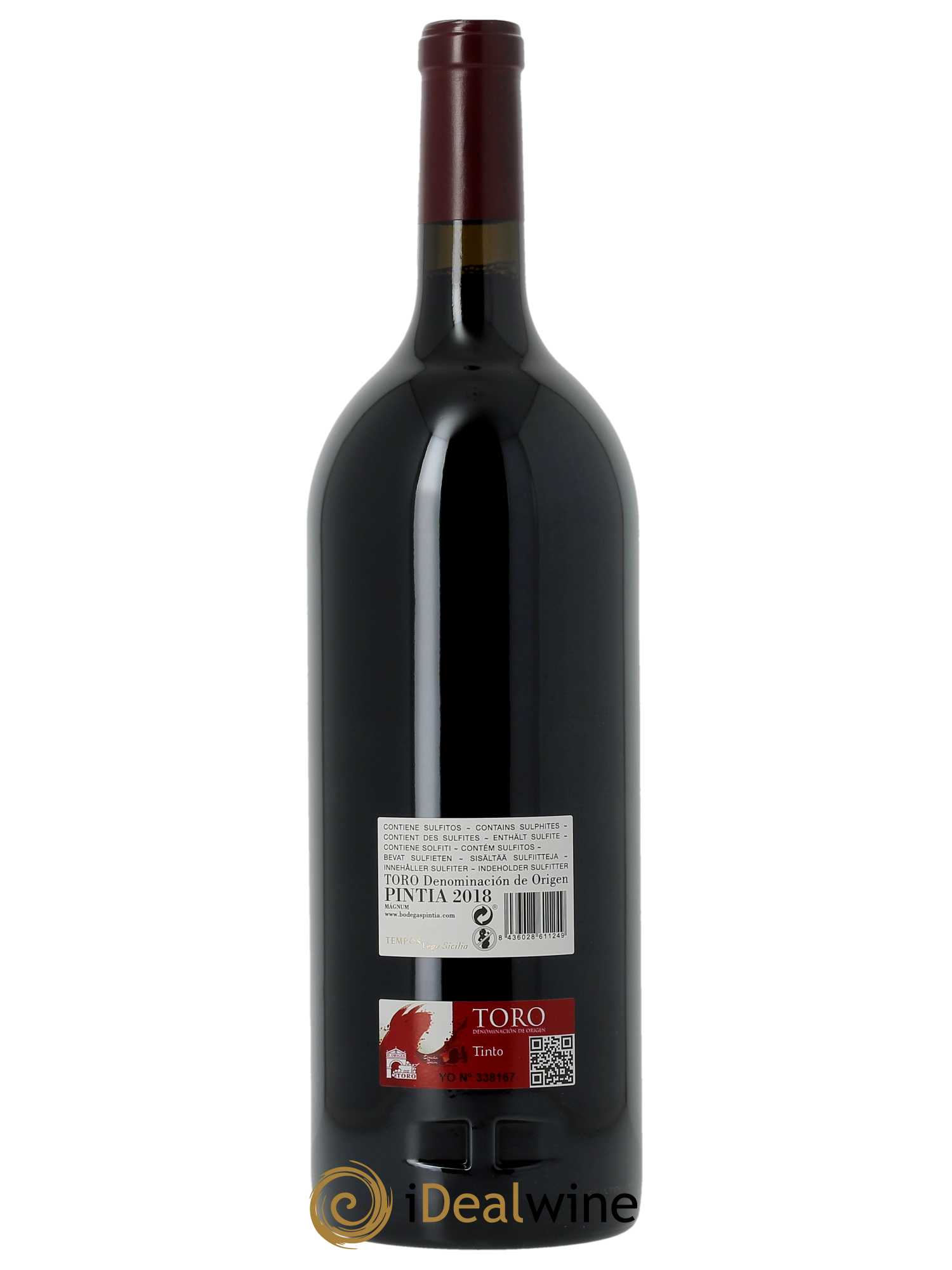 Toro DO Vega Sicilia Pintia Famille Alvarez  2018 - Lot de 1 Magnum
