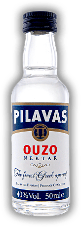Ouzo Pilavas Nektar 40% 0,05 Liter Ouzo Pilavas Nektar 40% 0,05 Liter  0,05	 Liter - Vol 40%