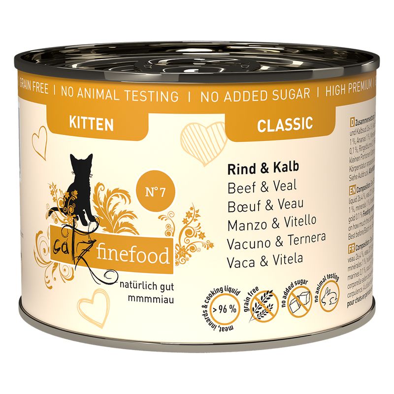 catz finefood Kitten Dosen-Mix zu TOP-Preisen