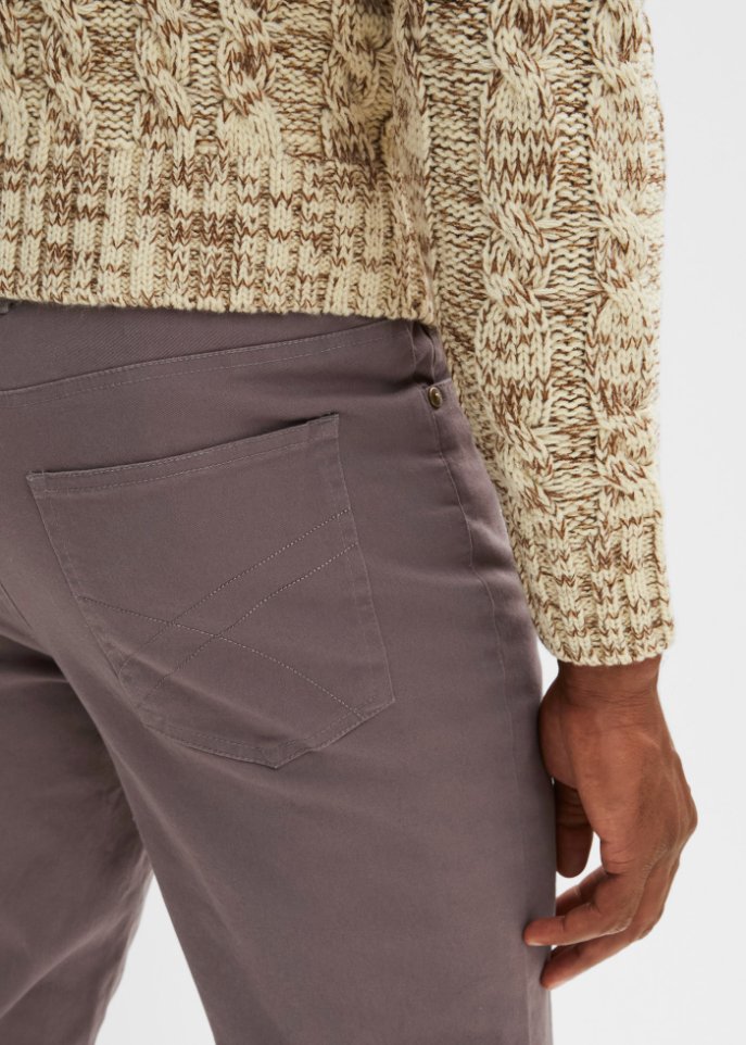 Classic Fit Stretch-Thermohose, Straight