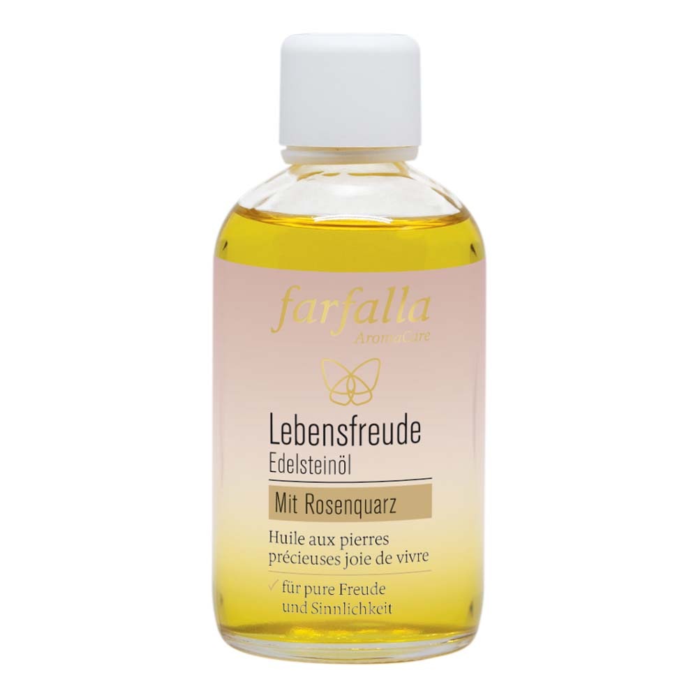 Edelsteinöl - Lebensfreude mit Rosenquarz 100ml