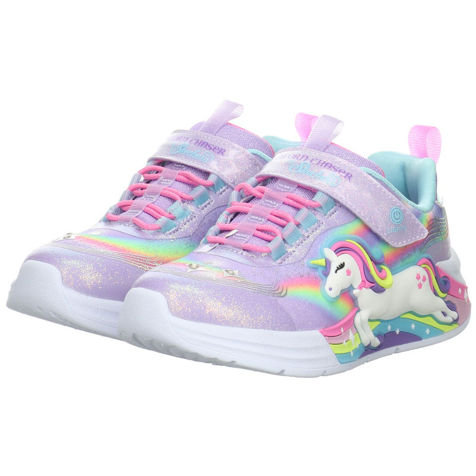 Skechers S-Lights Unicorn Chaser Klettschuh