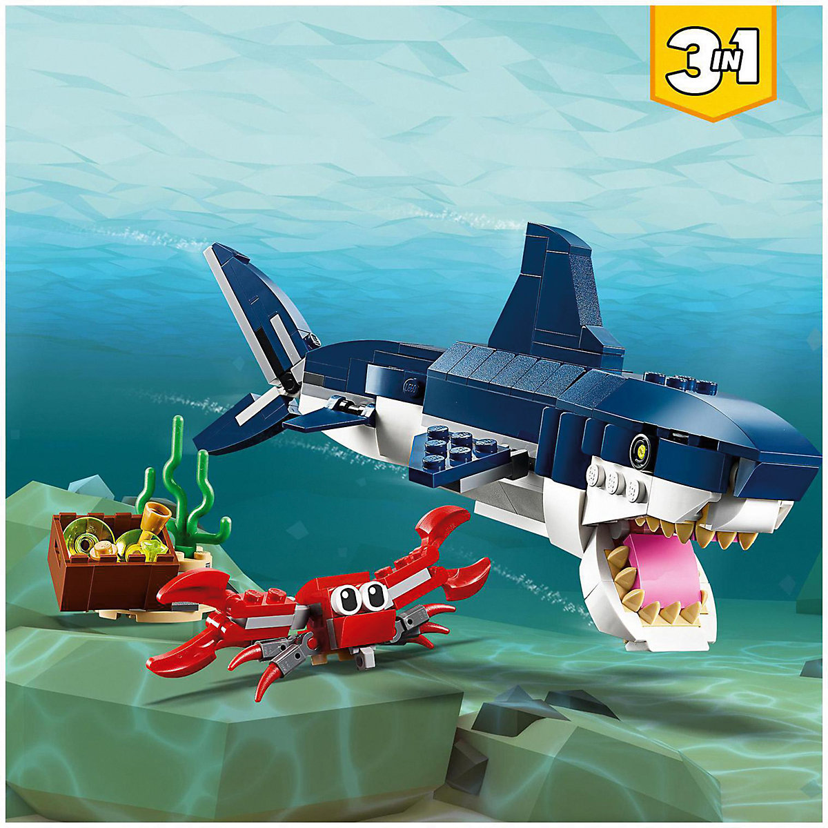 LEGO® Creator 3-in-1 31088 Bewohner der Tiefsee