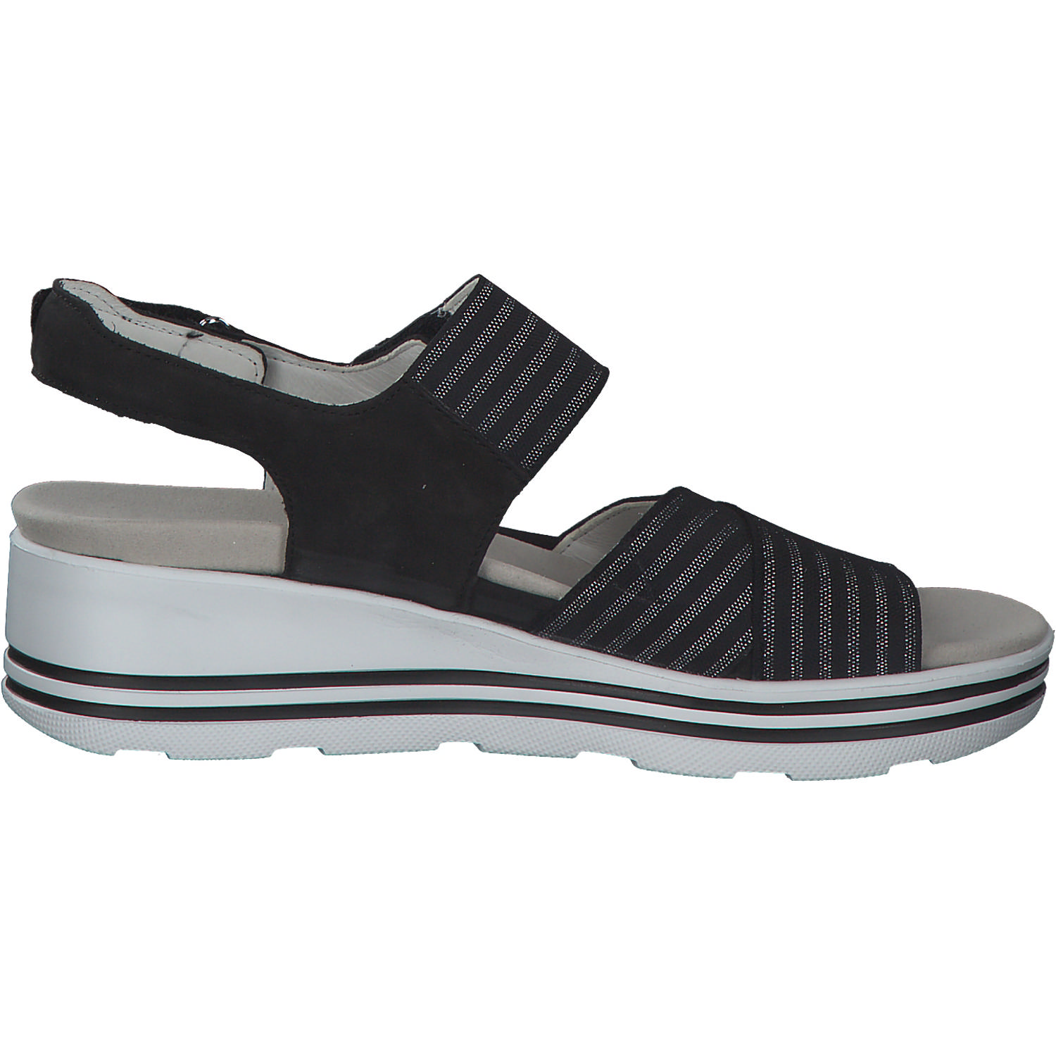 Waldläufer Michelle 728005, Klassische Sandalen, Damen, Schwarz