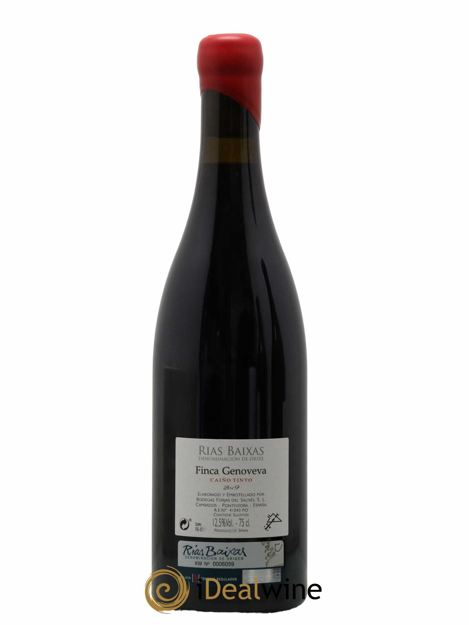Espagne Rias Baixas Forjas Del Salnés Finca Genoveva Caino 2019 - Lot de 1 Bouteille