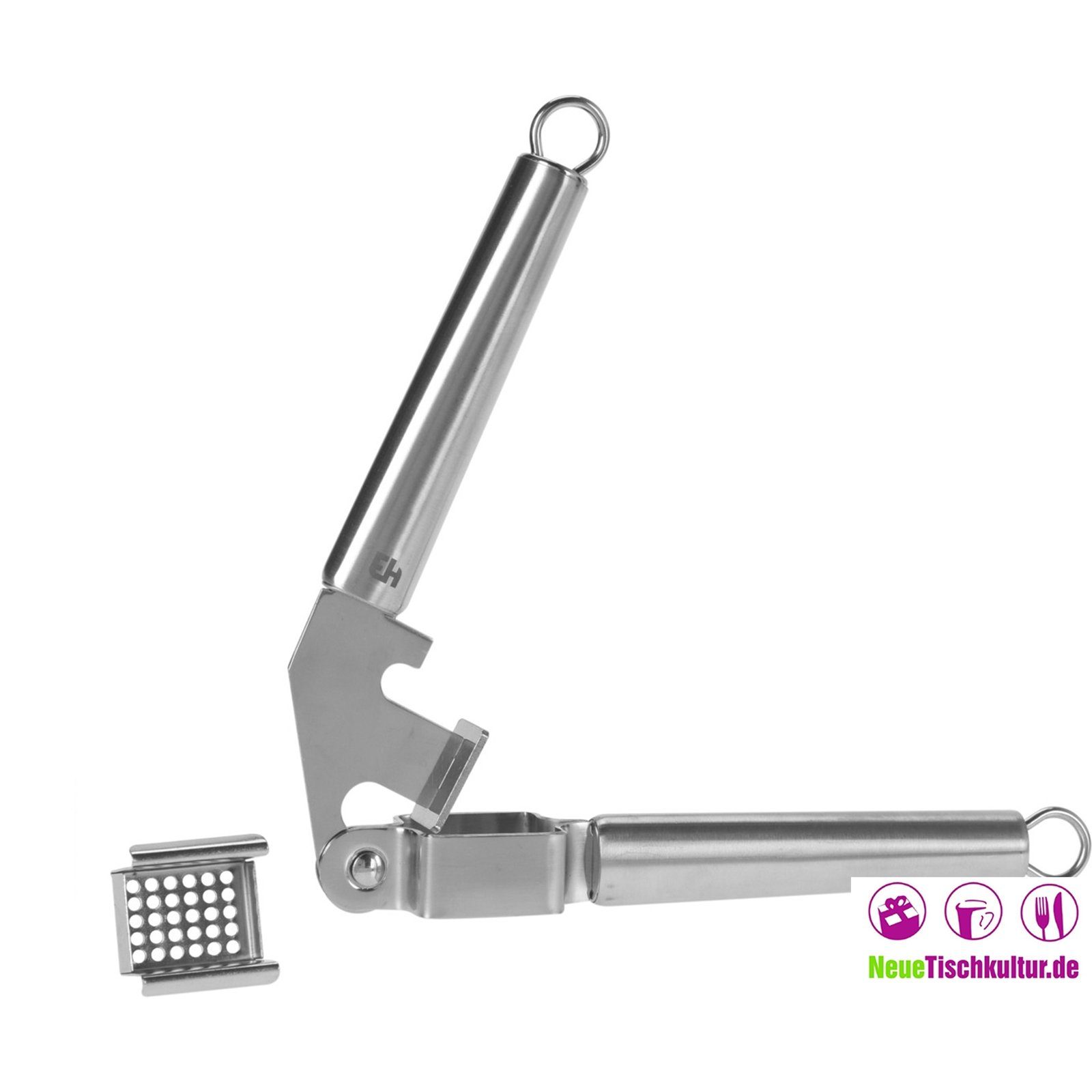 Neuetischkultur Knoblauchpresse Knoblauchpresse Edelstahl, Edelstahl