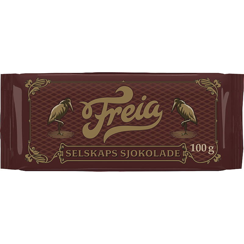 Freia Selskaps sjokolade 100 g, Freia