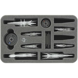 Feldherr 45 mm Half-Size Schaumstoff für Dropfleet Commander - PHR Kreuzer und Fregatten