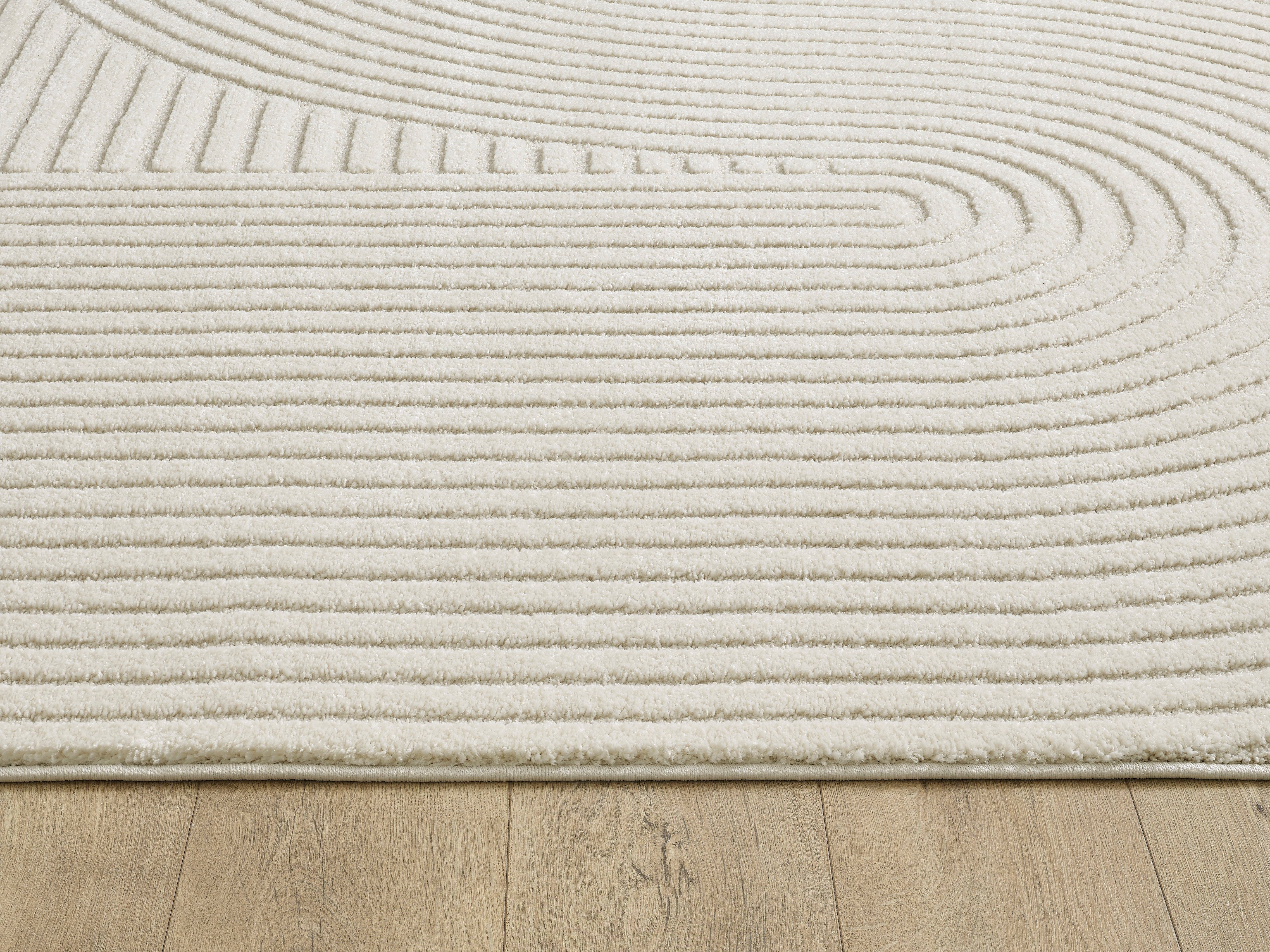 Teppich Everest moderner Kurzflor Teppich mit Hoch-Tief-Effekt, Wohnzimmer, the carpet, Rechteck, Höhe: 14 mm, 3D Effekt, hohe Flordichte und angenehm weich, Skandinavisches Design