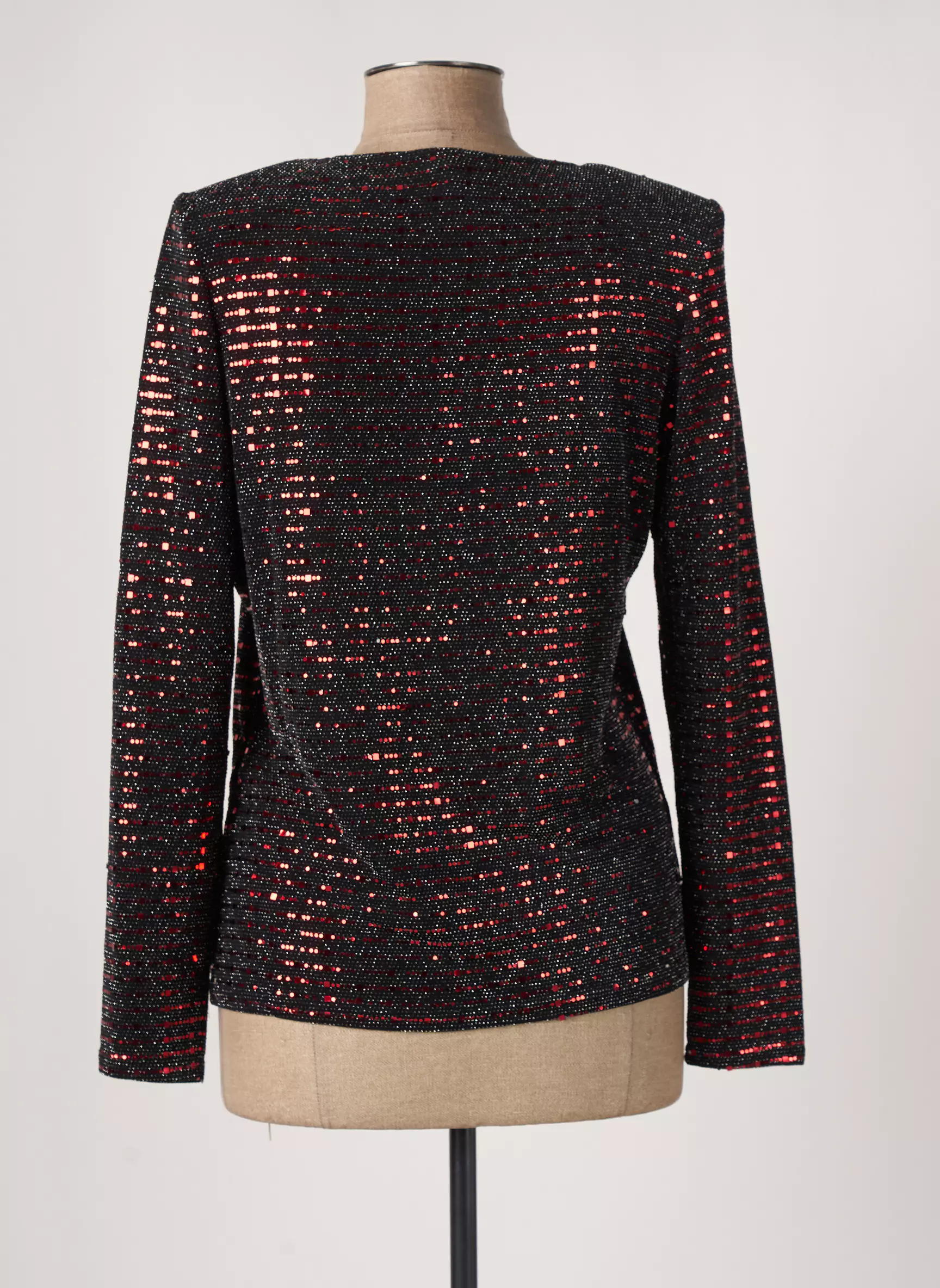Un Temps Pour Elle Tops Femme couleur noir