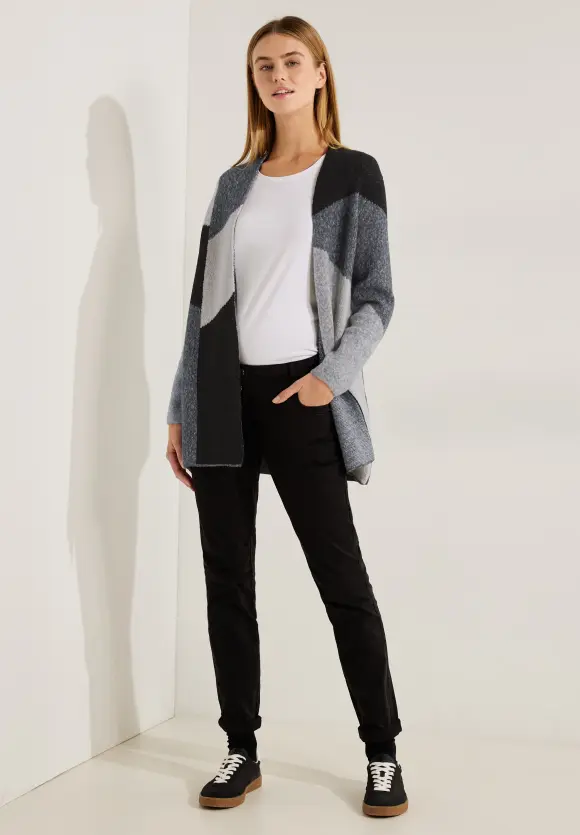 CECIL Offener Cardigan mit Muster