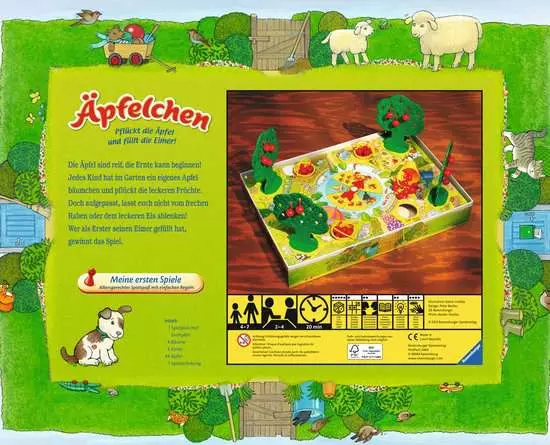 Äpfelchen - Kinderspiel ab 4 Jahren