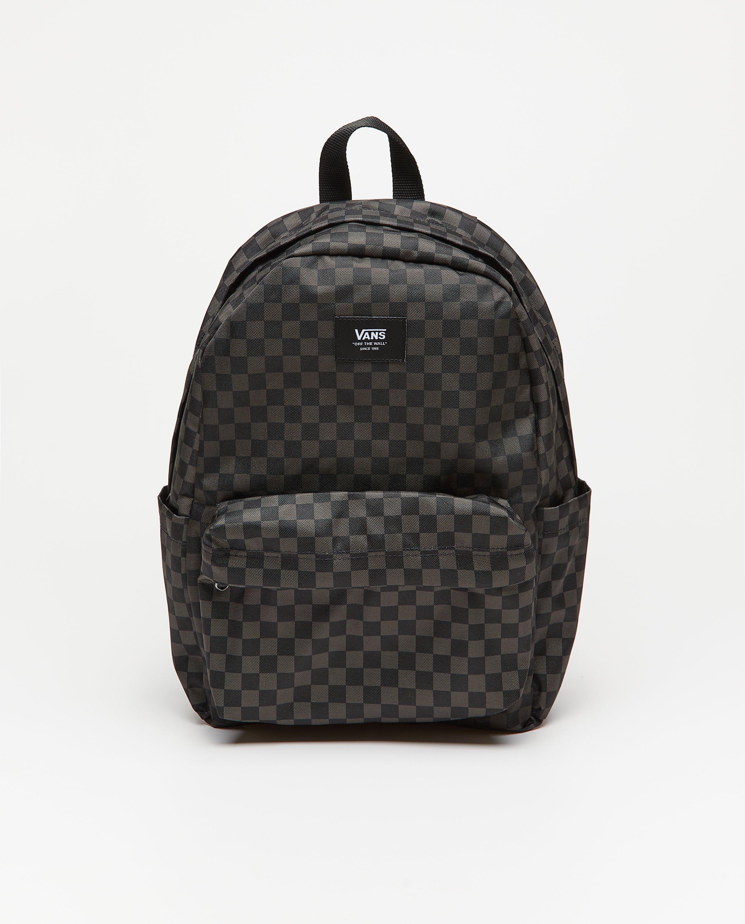 Rucsac Vans în carouri negru