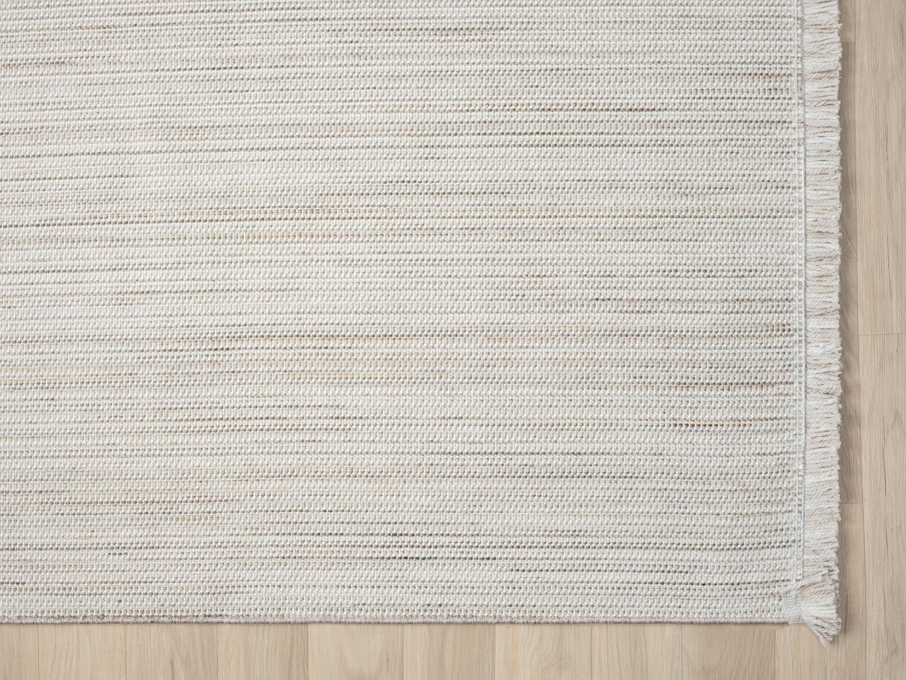 MyFlair Teppich Lucile, 200cm x 290cm, Farbe Weiß, rechteckig, Florhöhe 7mm