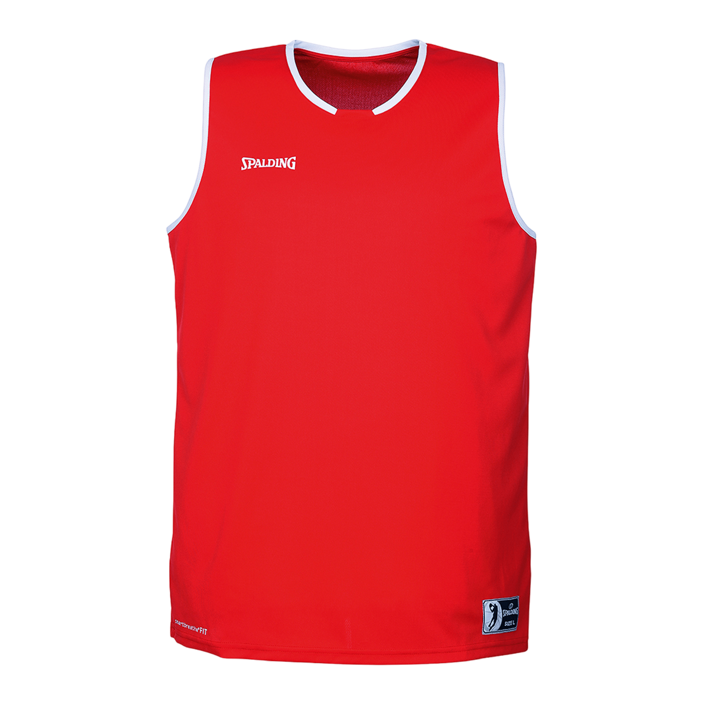 Spalding Move Tank Top rot weiss F05