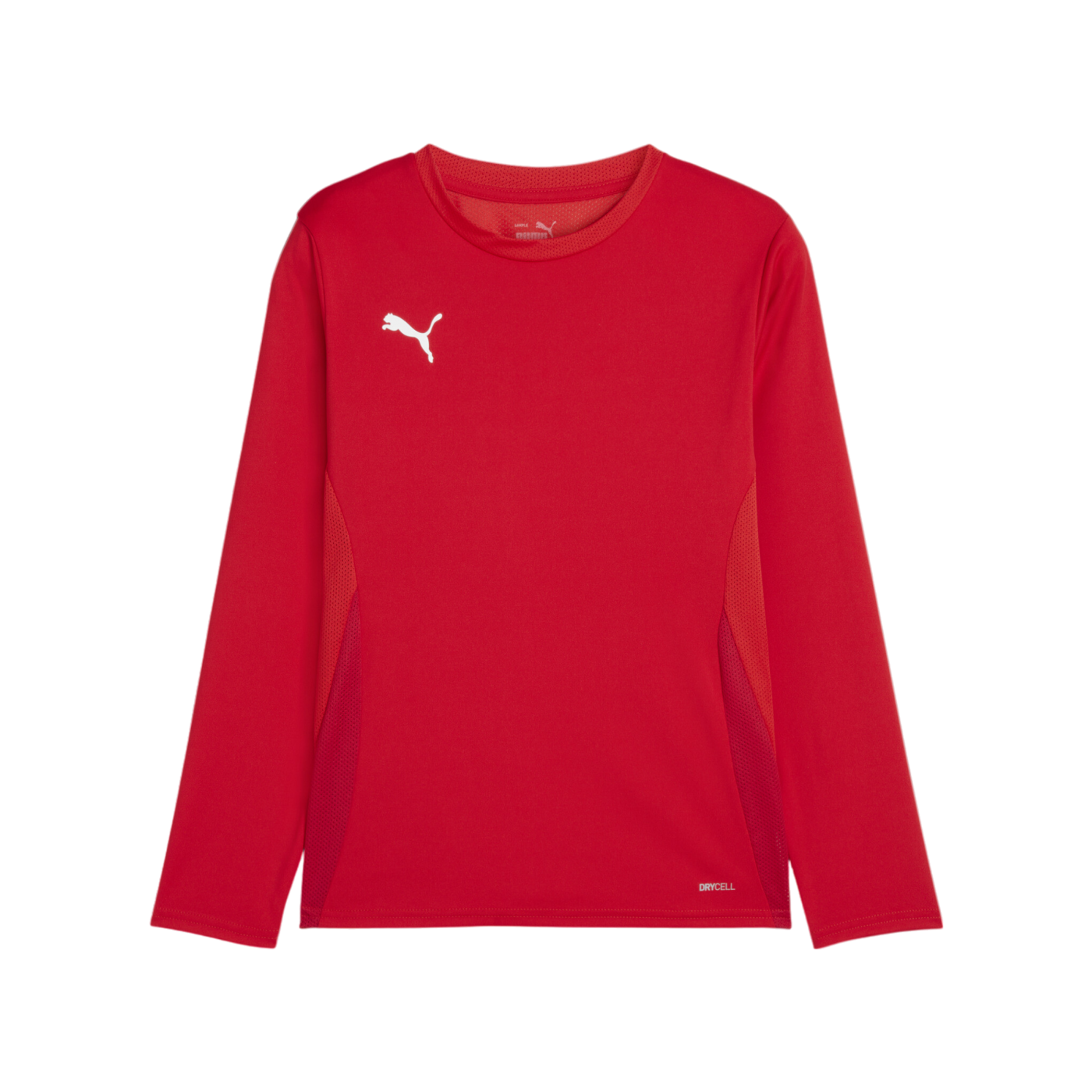 PUMA teamGOAL Trikot Langarm Kids Rot Weiss F01