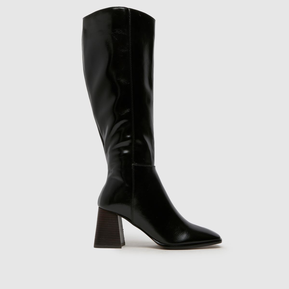 Schuh Dova térdig érő csizma fekete színben