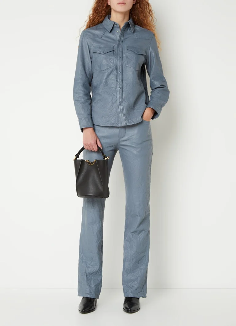 Zadig&Voltaire Borderline skinnveske med avtakbar skulderrem