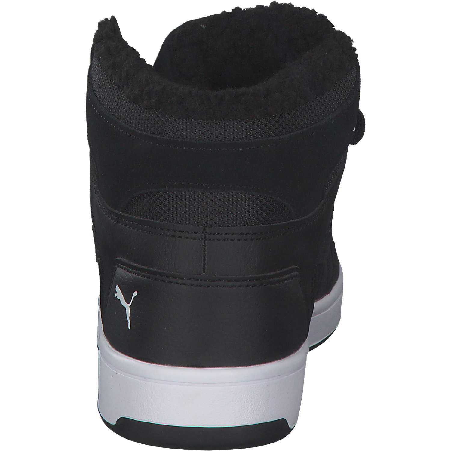 Puma Rebound Layup Fur 370497, Sneakers High, Kinder, Schwarz
