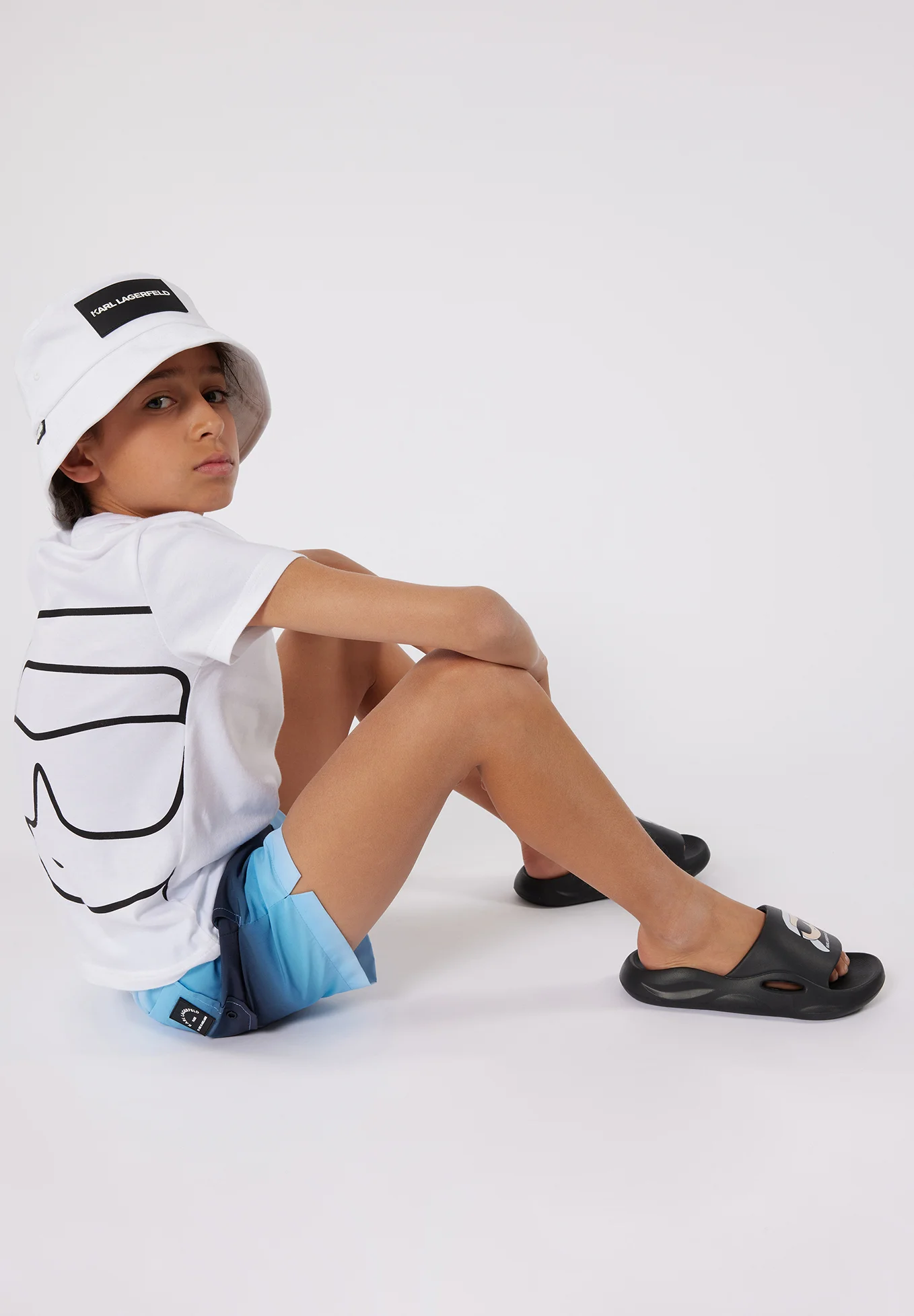KARL LAGERFELD KIDS UNISEX - Camiseta con estampado