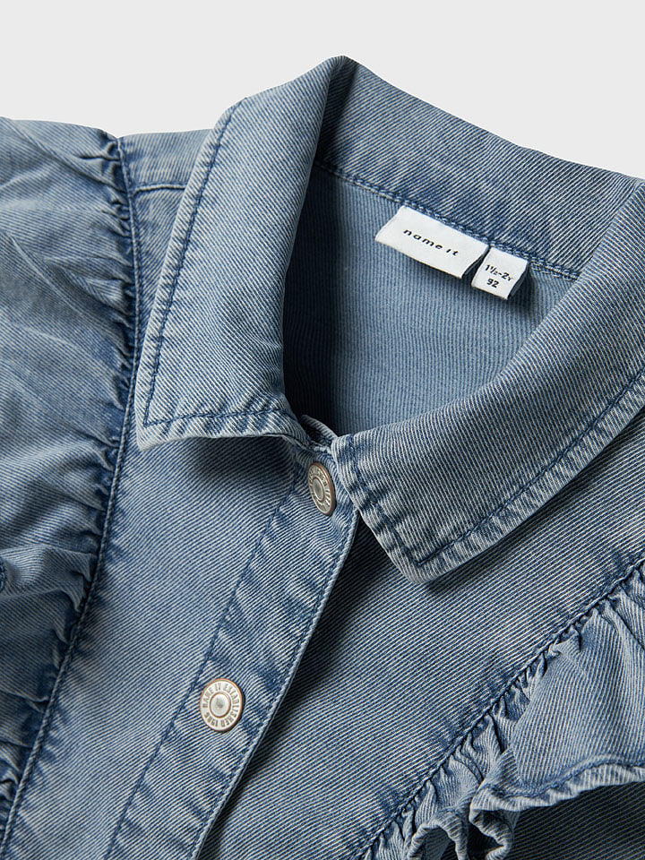 name it Jeansjacke in Blau günstig kaufen