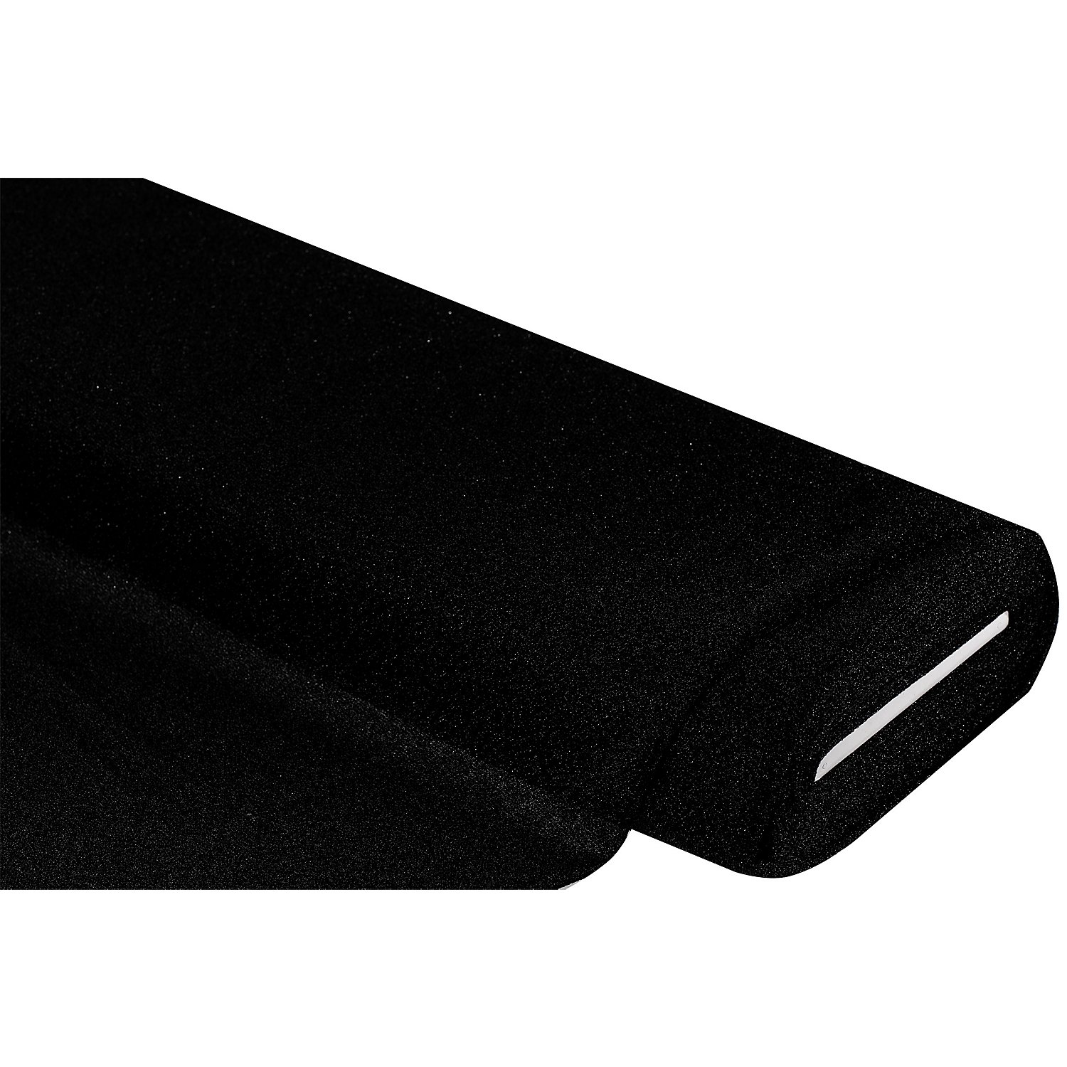 Metallic-Jersey, schwarz