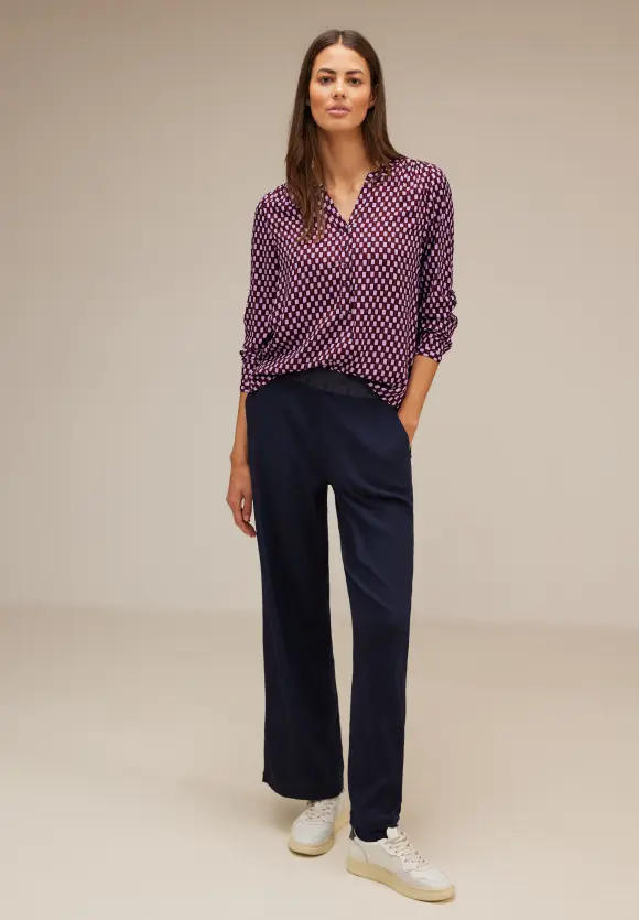 Street One Bluse mit Minimalprint