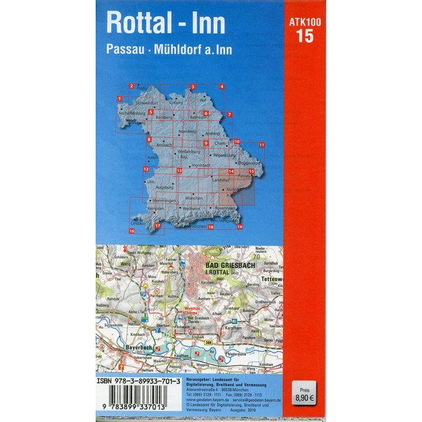 ROTTAL-INN 1:100 000